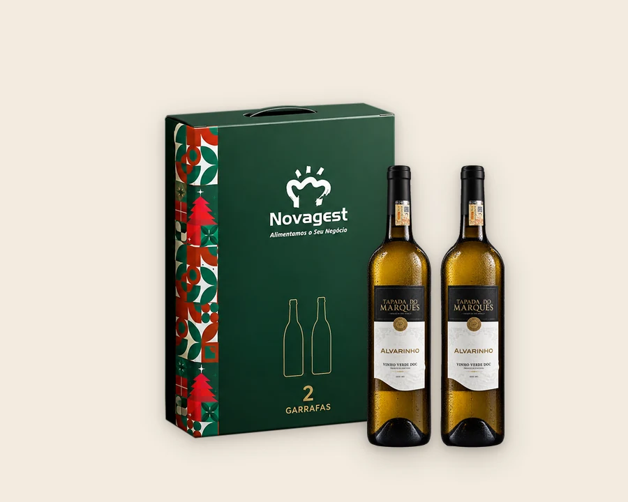 Caixa Novagest de 2 garrafas com Tapada do Marquês Alvarinho